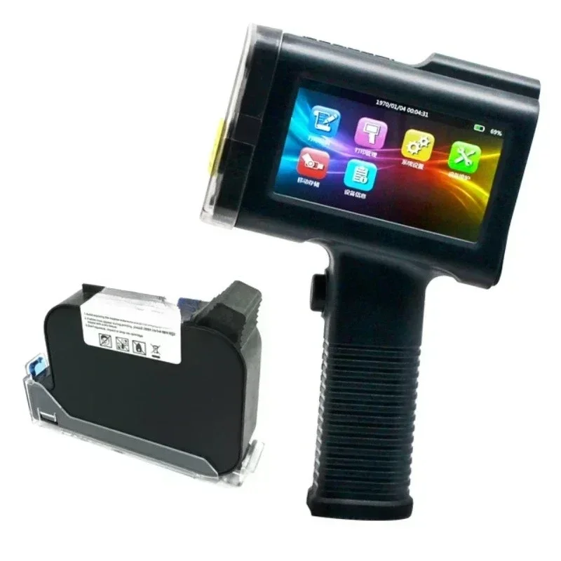 

fast dry ink can print on most material seven colors cartridge replacement for handheld inkjet printer