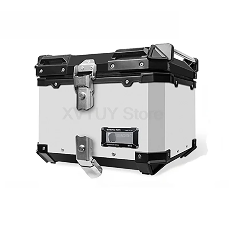 

40/45/55L алюминиевый хвостовой ящик для мотоцикла IPX4 водонепроницаемый чемодан быстросъемная задняя сумка для Yamaha NMAX155 XMAX300 сумка для хранения