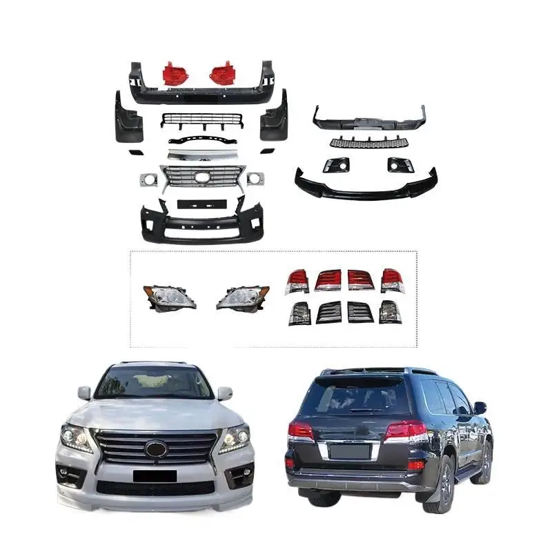 

Car Bumpers Rear Light TAILlamp Tuning Accessories Modified Lx570 Body Kit for 570 Year 2008-2015