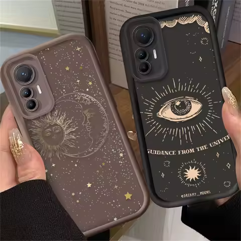 Fashion Sun Eye Soft Case For Xiaomi Poco X7 X6 X5 X3 NFC F7 F6 F5 F3 M7 M6 Pro 4G 5G Mi 12 11 Lite NE 5G 13T 12T 11T 14T Pro