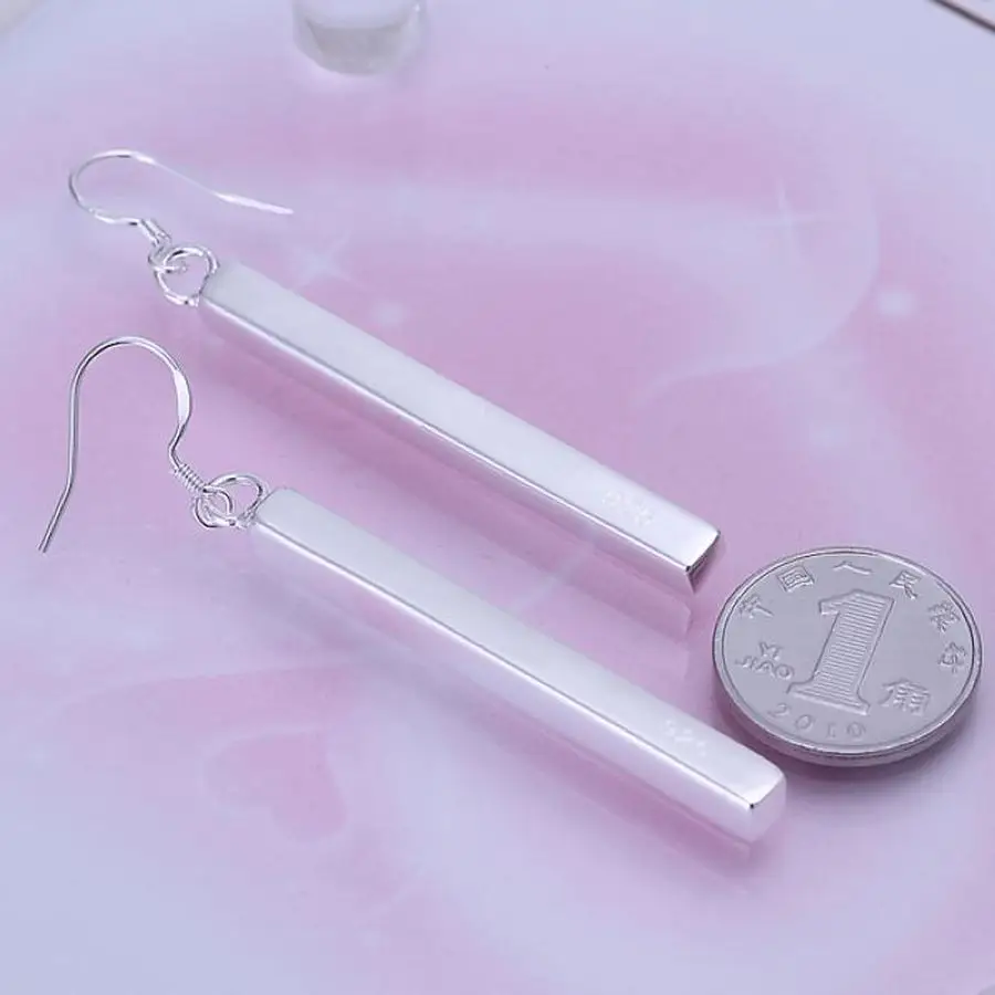 hot sale 925 Sterling silver Dangle Earring high quality For women lady girl elegant fashion Jewelry wedding factory price