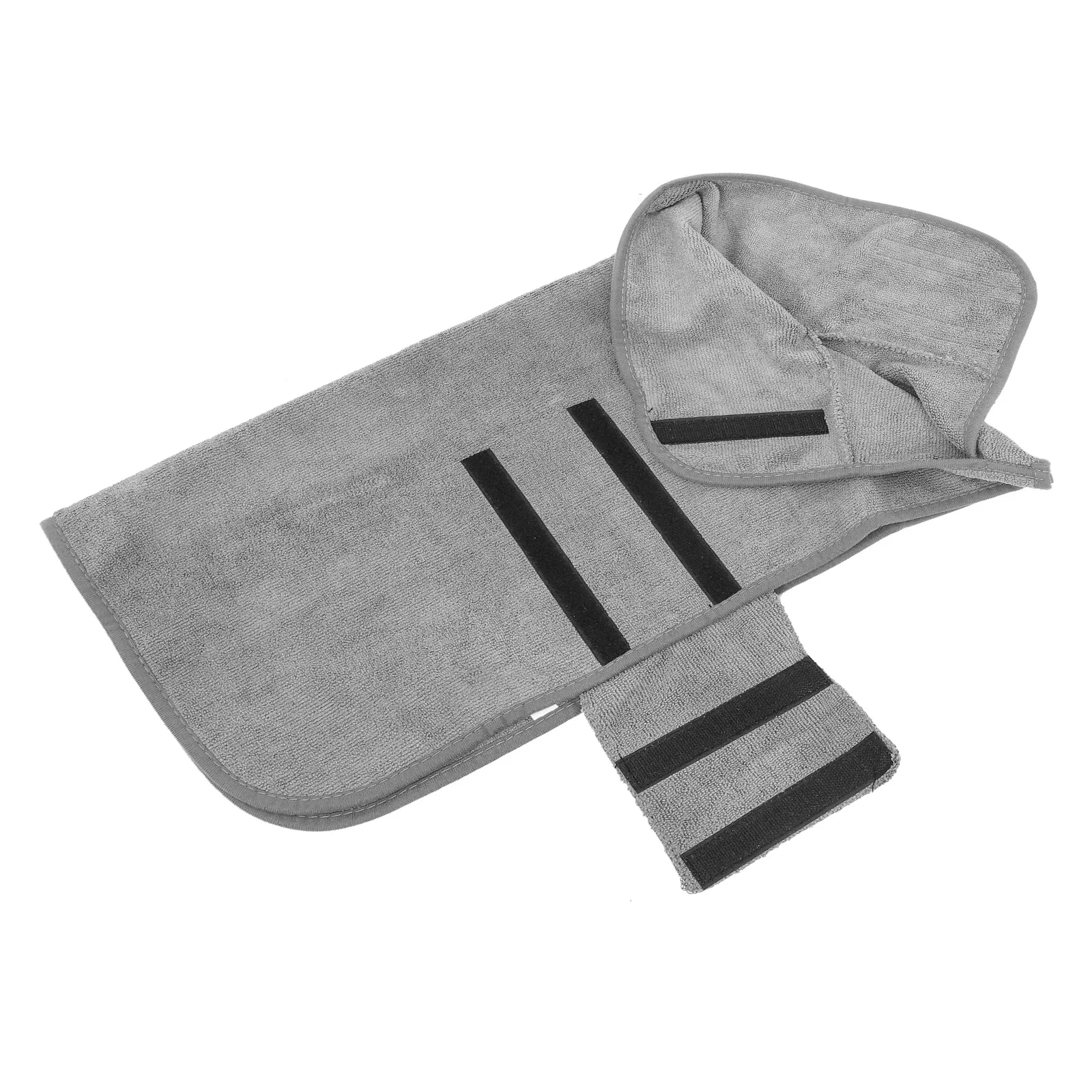 

Cotton Dog Bathrobe Puppy Drying Coat Comfortable Soft Pet Bathing Robe Lightweight Dog Towels Water Absorbent Puppy Robe