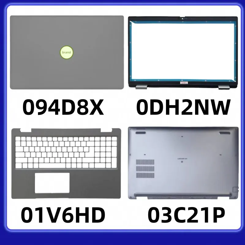 

Новинка для DELL Latitude 5520 5521 Precision 3560 3561 E5520 M560 E5521/задняя крышка ЖК-дисплея/подставка для рук/нижняя часть/094D8X 0DH2NW 0FWJNY
