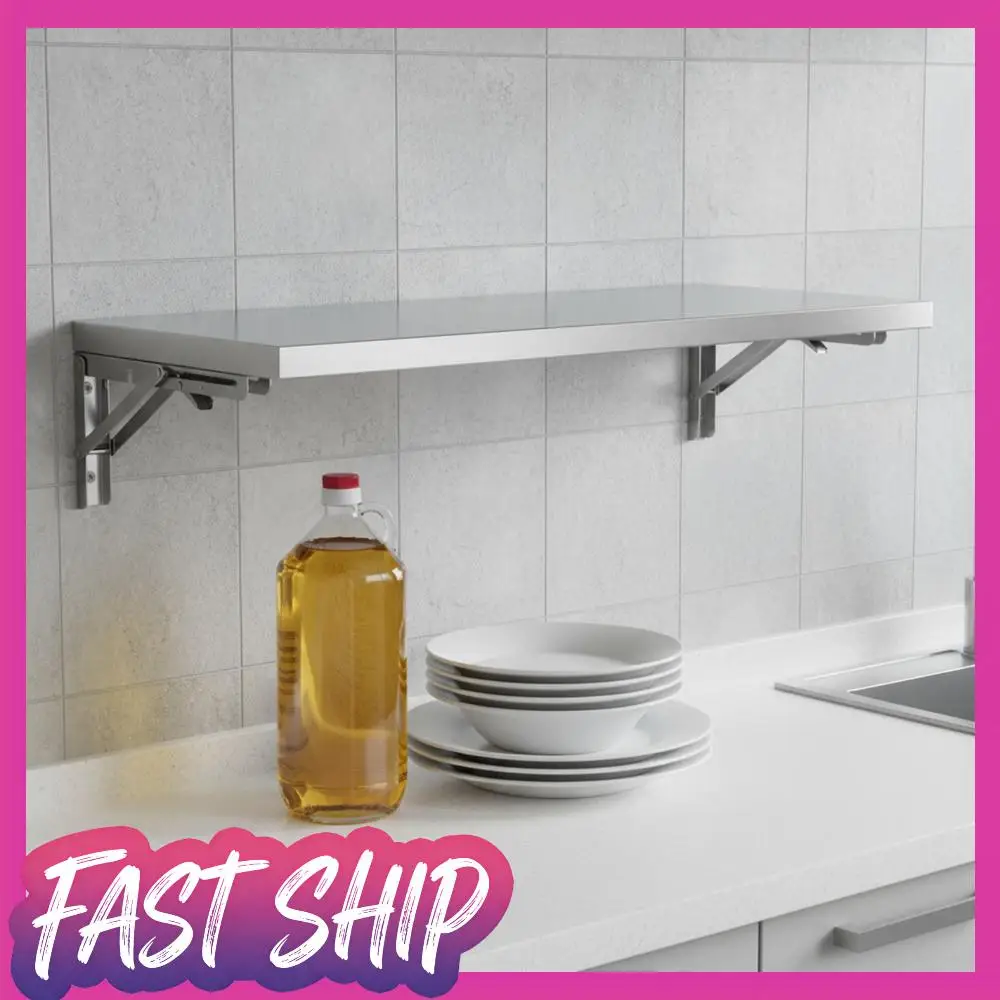 

Stainless Steel Campervan Folding Bracket for Kitchen Dining Room (50cm Length)