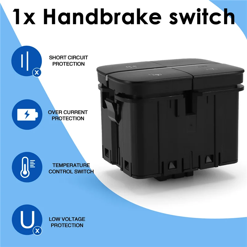 

【Падение цены! !】 LJ6T-11B573-DAW LJ6T11B573DAW Автомобильный переключатель ручного тормоза Переключатель ручного тормоза для Ford