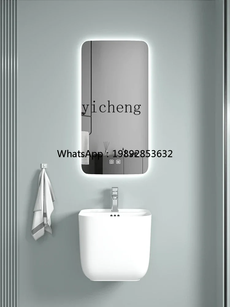 

Керамическая мини-раковина Y1 для квартиры, настенная, для дома, умывальник, тумба под раковину