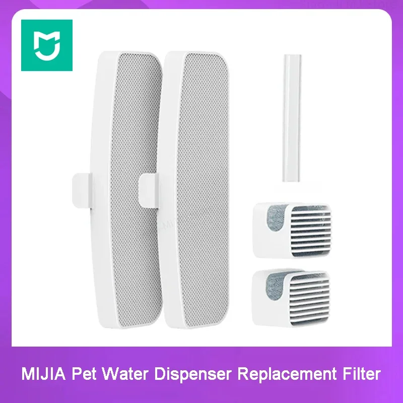 MIJIA Smart Pet Water Dispenser Replacement Filter Replacement Hose Pets Safe Sterilization Drinking Water Kitten Puppy Dog Cat