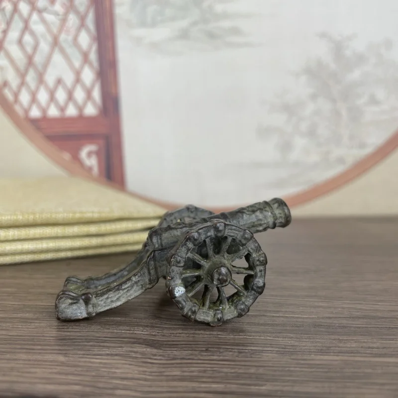 Antique Cannon Desktop Decoration Retro Furnishings Office Decorations Decoration Cannon Line Incense Burner Decoration