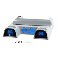 PS 5 TP5-1511 Multiple Function Cooling Fan air Cold Device for P5 Console with Gamepad Charging Dock