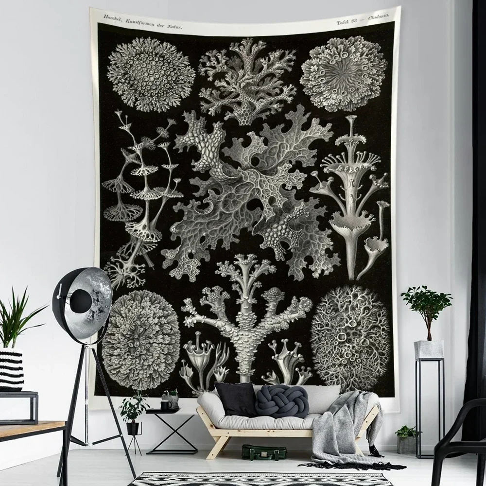 Creatieve Zee Schepsel Patroon Wandtapijt Bohemian Kamer Decoratie Huisdecoratie Esthetische Slaapkamer Woonkamer Wandtapijten