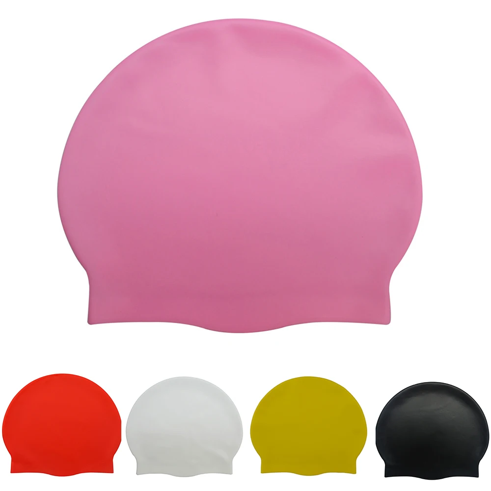 

Детская Гибкая силиконовая шапка для плавания с длинными волосами B2Cshop