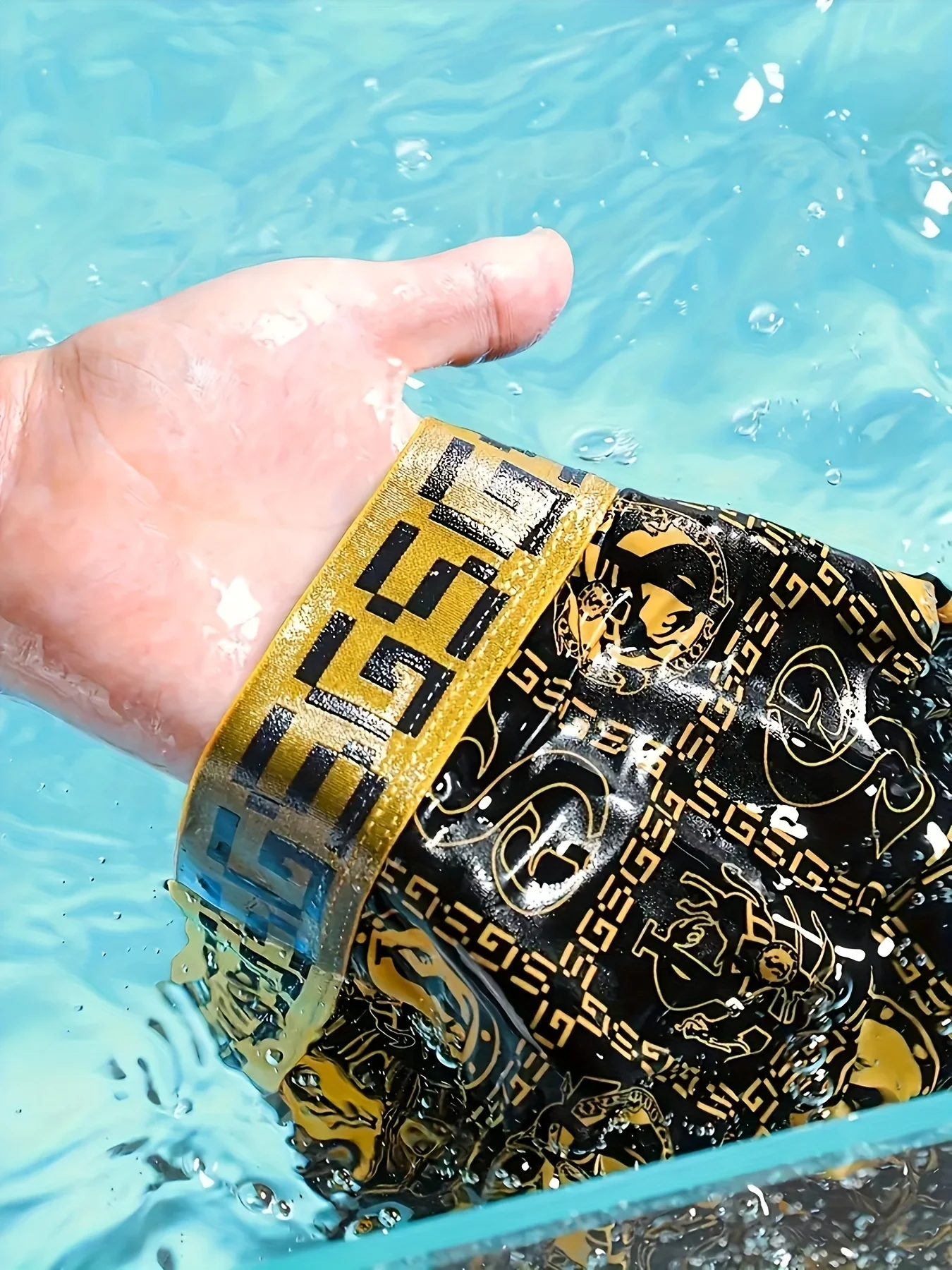 4 قطع من سراويل الملاكم الحريرية فائقة التبريد للرجال - قابلة للتنفس للغاية، مضادة للبكتيريا، ناعمة ومريحة فاخرة - عالية التمدد، 4 قطع