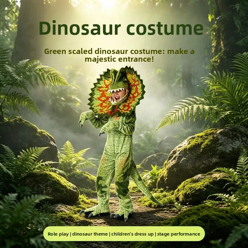 Dinosaur game suit cosplay two-dimensional performance suit