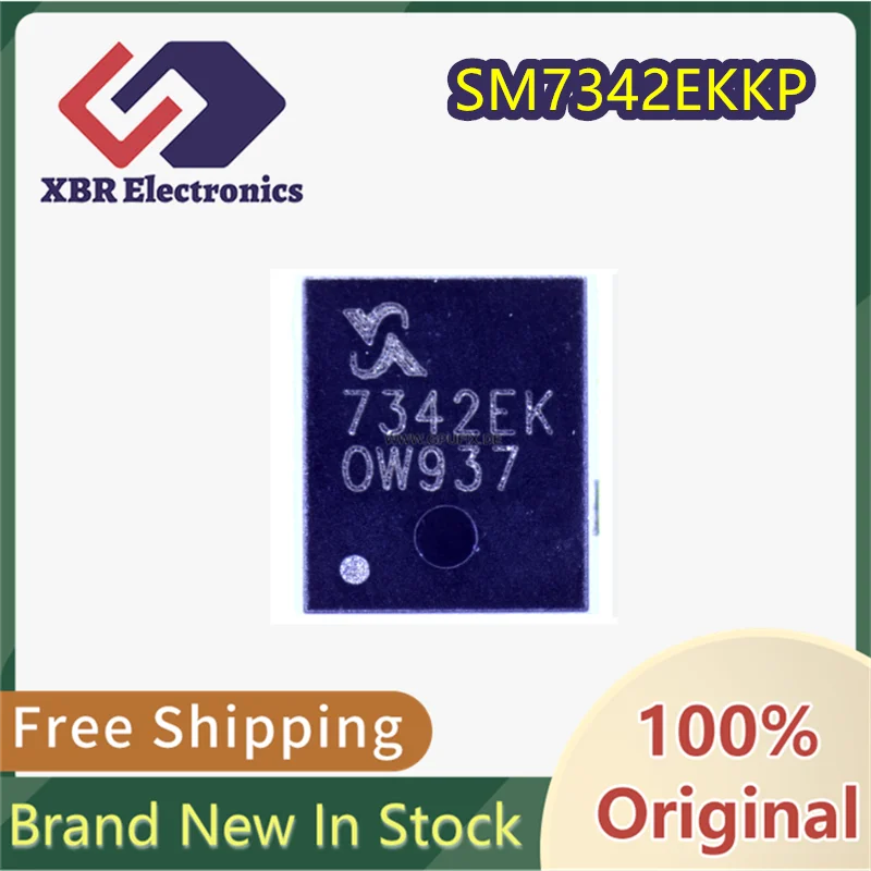 (10/50 pieces) SM7342EKKP 7342EK Dual N-Channel DFN-8 5x6 MOSFET IC Genuine Brand New Authentic In Stock