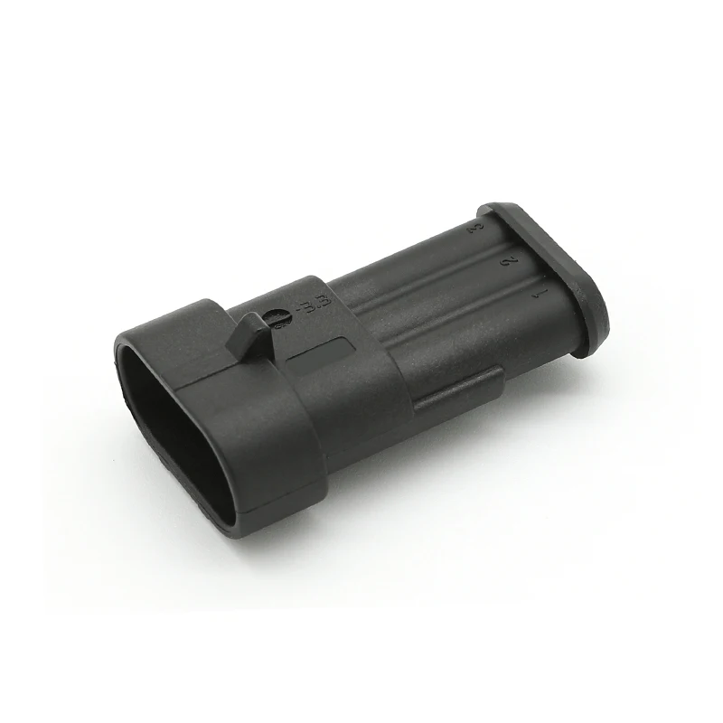 

282105-1 Automotive waterproof connector Plastic housing plug sheath 3-hole male wire harness connector DJ7031-1.5-11