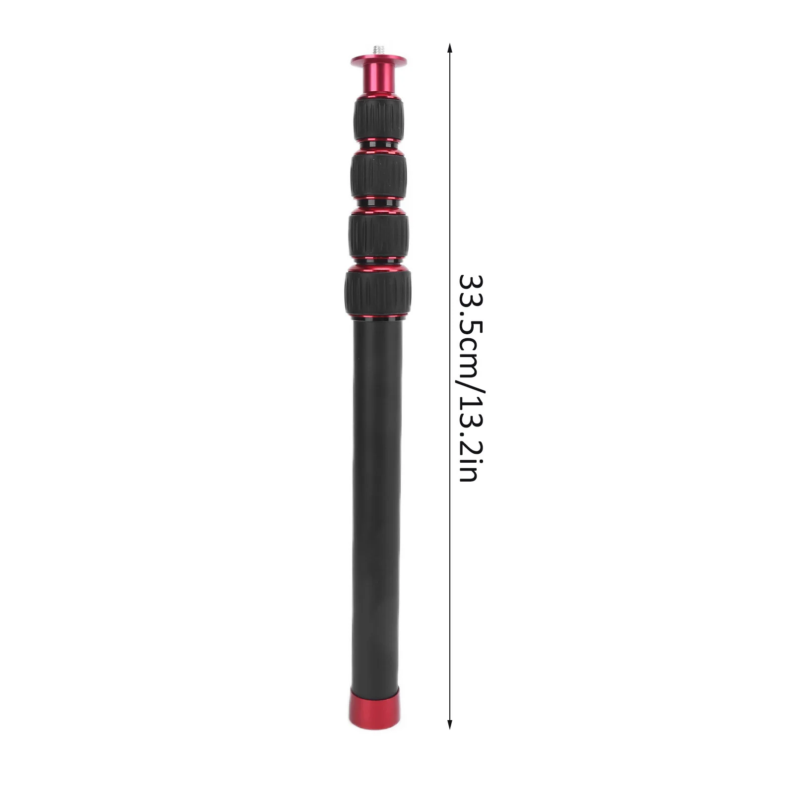 Manbily Camera Monopod Tripod Extension Rod LR‑255 Aluminium Alloy Tripod Mount Monopod Extension Tube