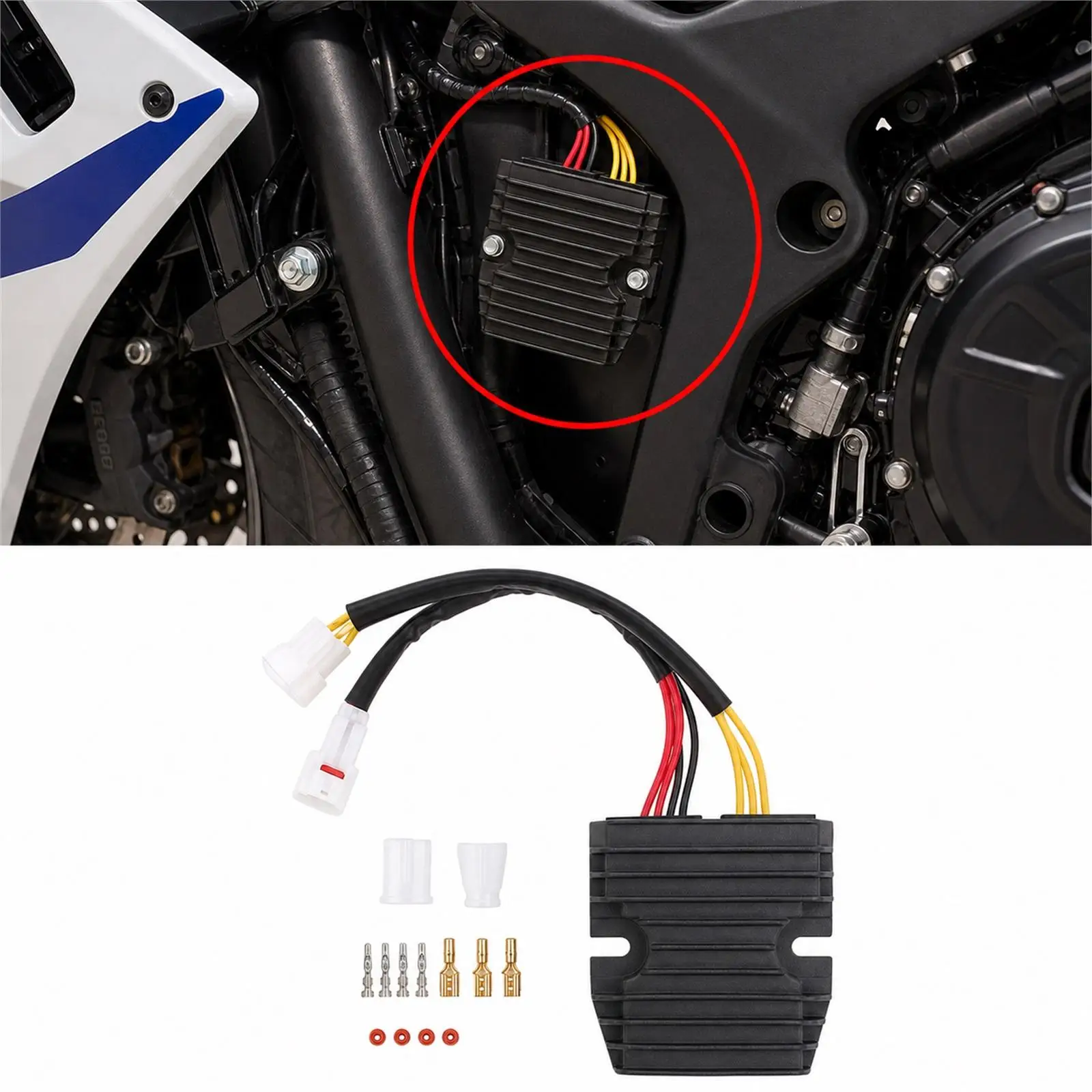 Advanced Mosfet Regulator Rectifier Plug and Play Electric Stabilizer for Suzuki GSXR Boulevard C90T M50 GSF 1250