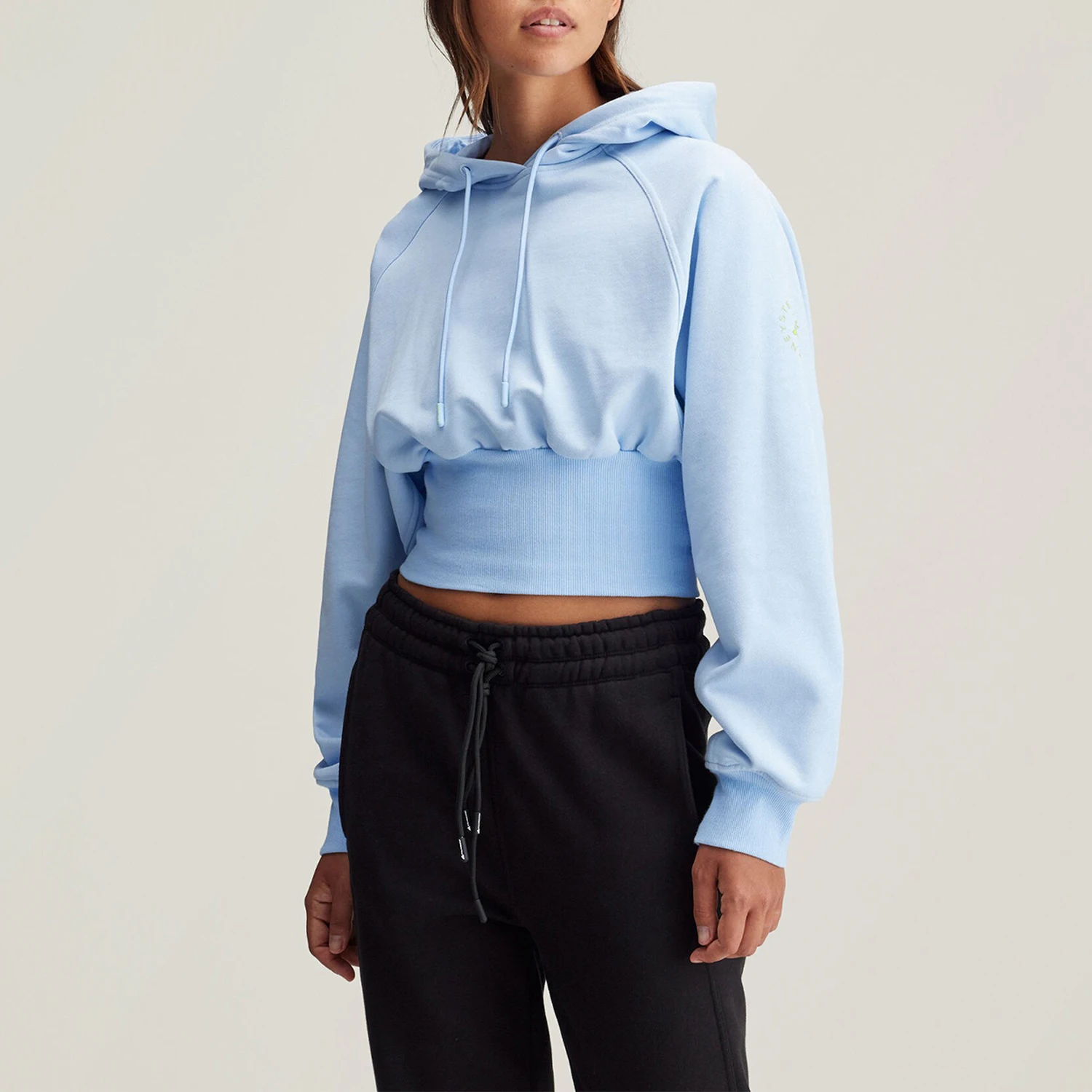 

adidas genuine SMC Co-Branded Women's Cropped Sport Hooded Sweatshirt IW6317