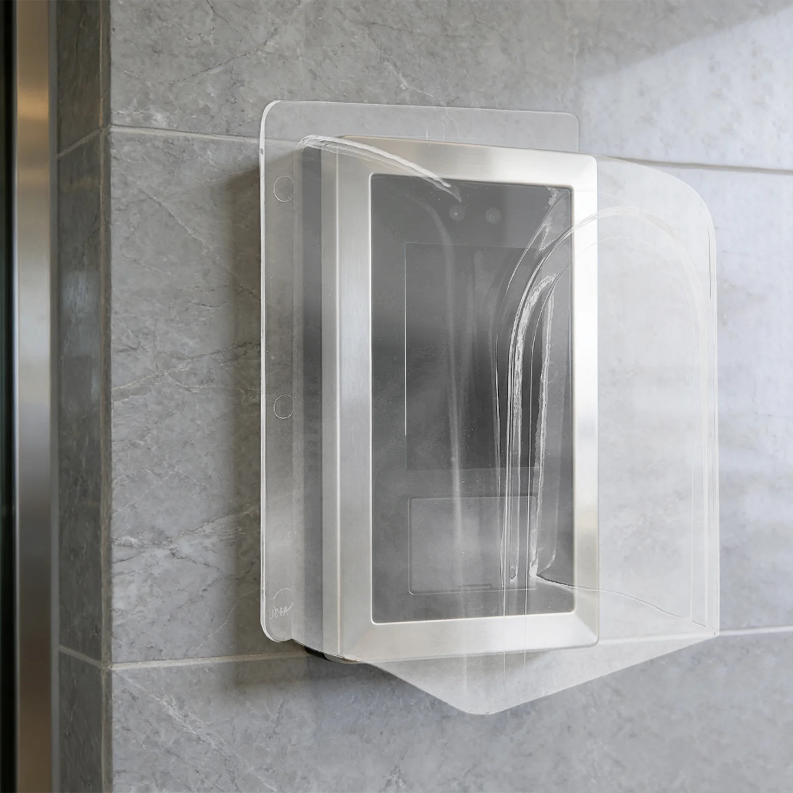 Attendance Machine Cover Transparent Dustproof Protector Suitable for Office Scanner Guard Shell Anti-Dust Accessories