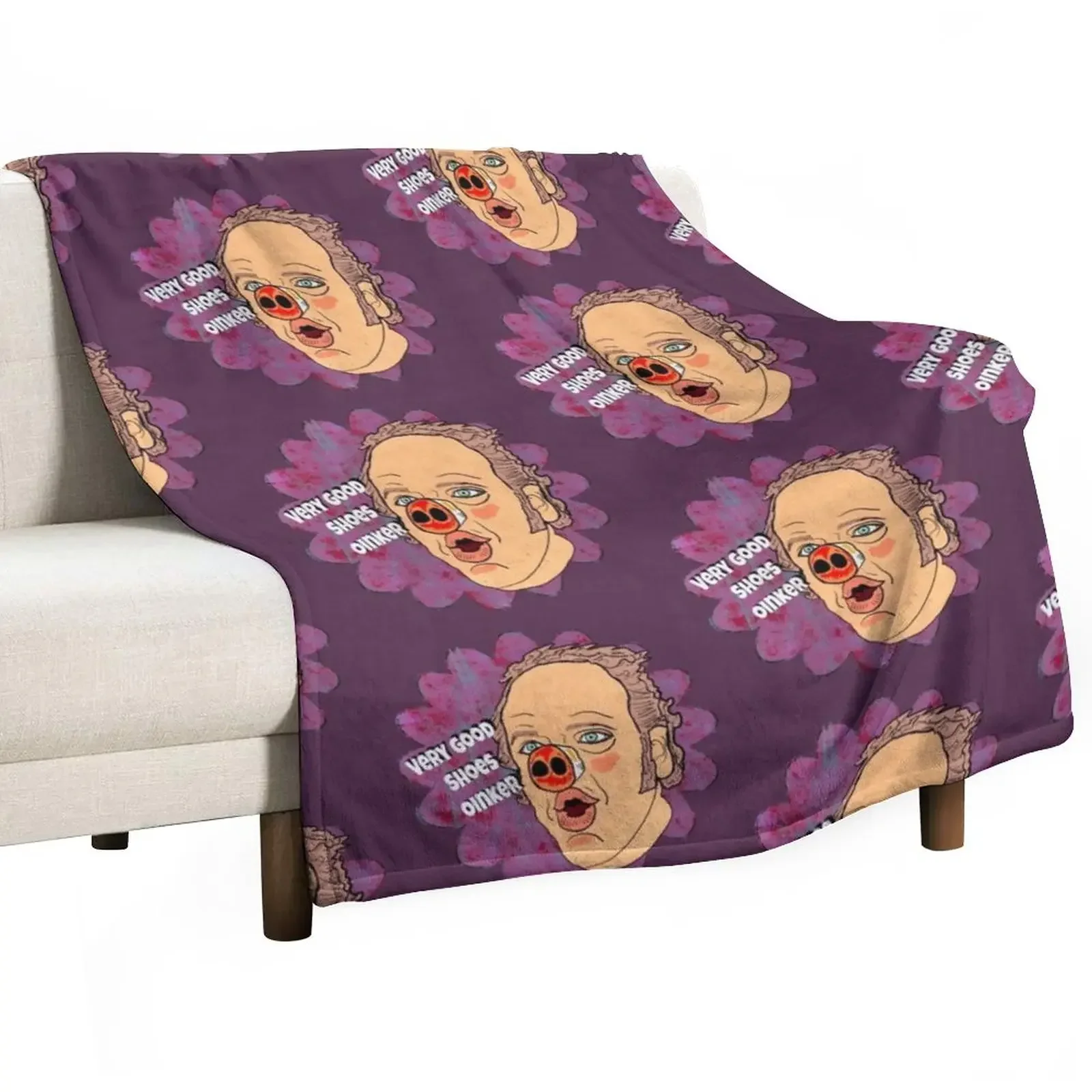 

Oinker Throw Blanket Beautifuls wednesday Blankets