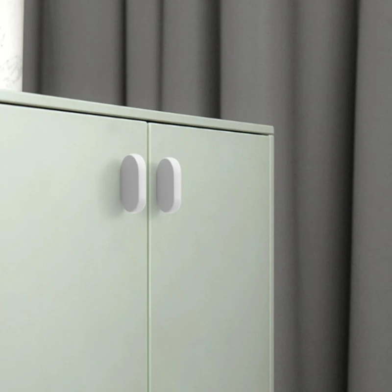 Nordische Weiß-Grüne Schrankgriffe Kleiderschrank Kinderzimmer Garderobe Schranktürknopf Schlafzimmer-Möbelzubehör – Detail 6