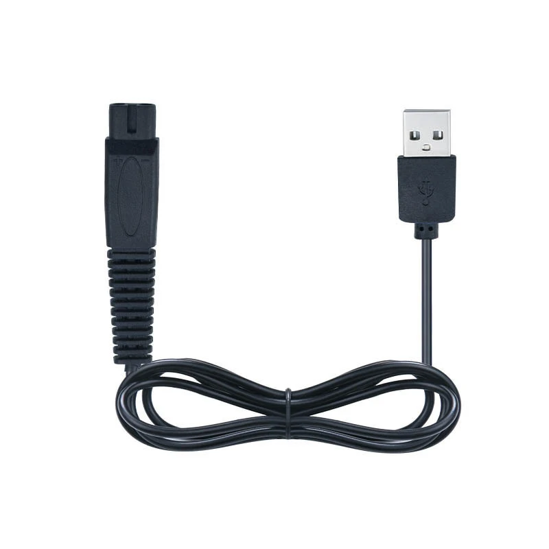 كابل شحن ماكينة حلاقة USB لشاحن ماكينة تشذيب الشعر المنفرد MicroTouch، سلك محول التيار الكهربائي 80 سم #4