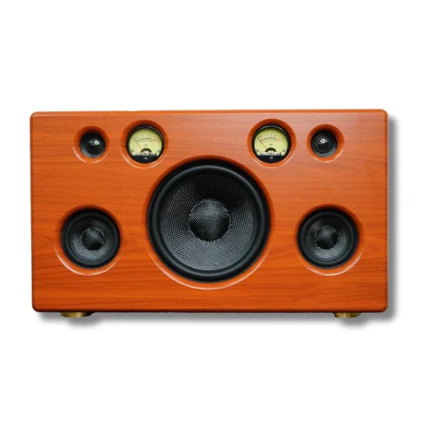 Hot-selling 150W Three-way High-end Retro Home Theatre Desktop Hi-Fi Wireless for Wooden Subwoofer Speaker Mobile Phone