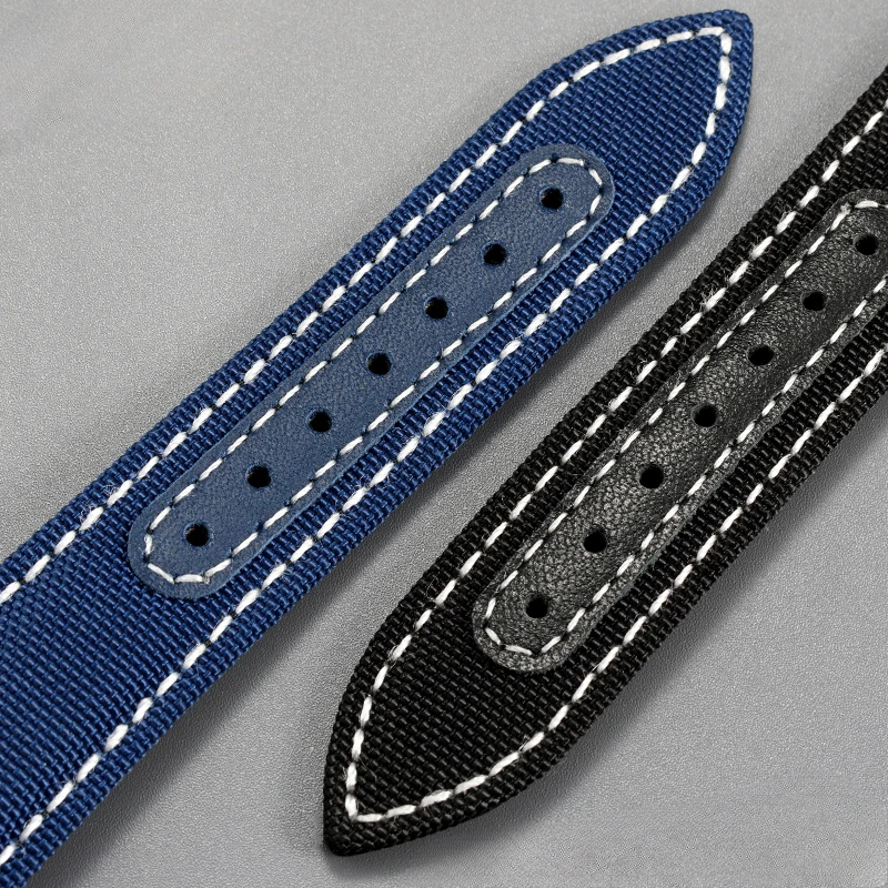 

Ремешок из нейлоновой парусины из воловьей кожи, нижняя часть Speedmaster Snoopy 310, новый морской конек AT150, бабочка для мужчин