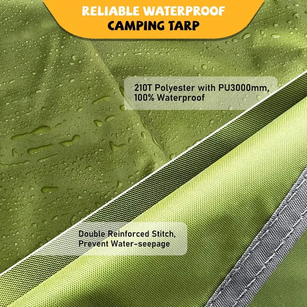 Waterproof Tourist Camping Supplies Awning Backpacking Hammock Tent Travel Table Sunshade Garden Furniture Sets