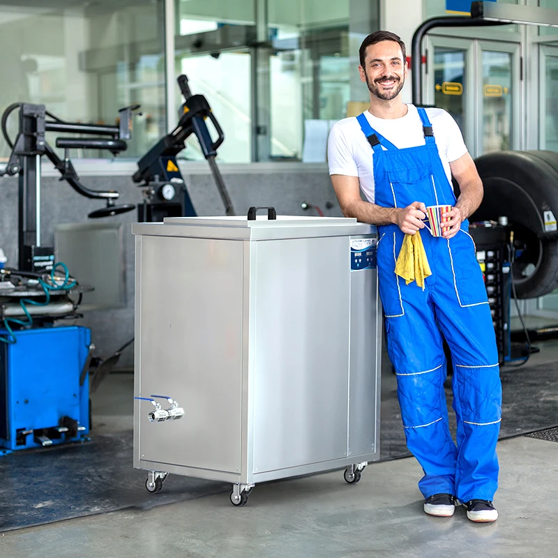 

Ultrasonic Bath 88L 28KHz High Power Engine Block Ultrasonic Cleaning Machine For Heavy Oil Remove Limpiador Ultrasnico