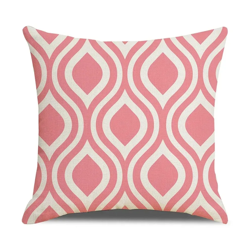 Square Pillowcase Nordic Geometric Decorative Pillow Sofa Cushion Cover Modern Home Decor view 5