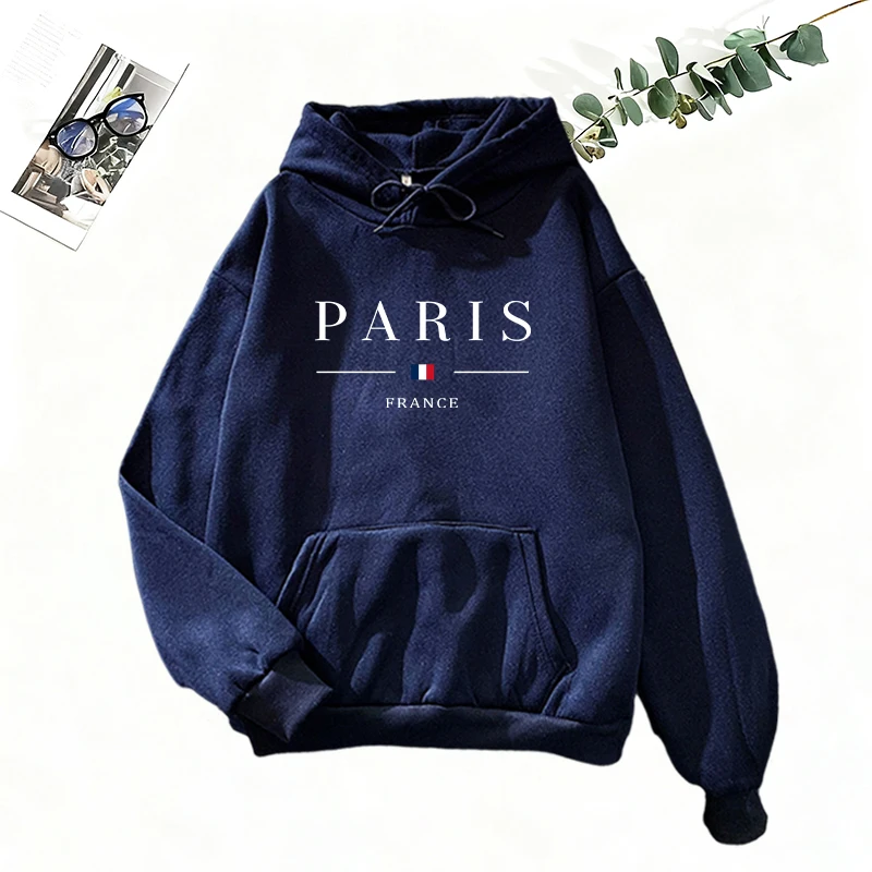 Damen-Trainingsanzug mit Aufdruck, lässiges Sweatshirt, Streetwear, Outdoor-Sportbekleidung, Jogging-Kleidung, Herbst- und Wintermode, Kapuzenpullover, Sportbekleidung. – Detail 11