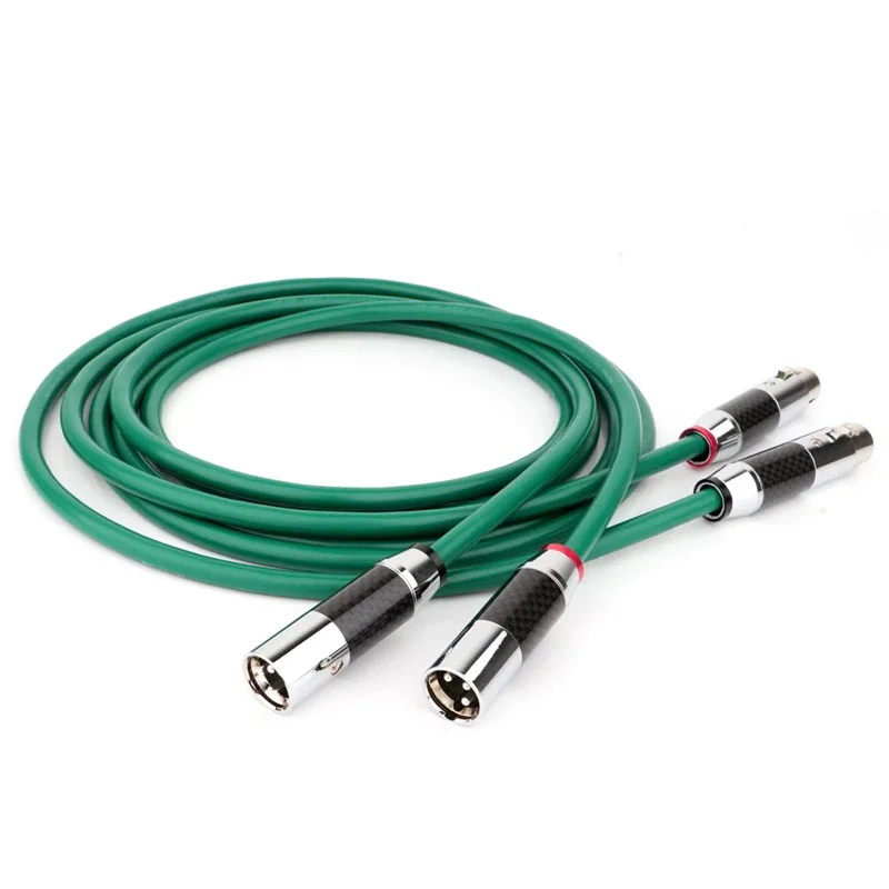 Mcintosh XLR Cable Carbon Fiber Rhodium-plated 3pin XLR Plug HiFi Speaker Microphone Amplifier Mixer Balanced Cables