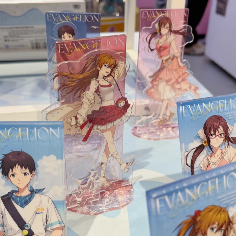 Bilibili Goods Acrylic Standee Evangelion Eva Sea Breeze Series Anime Character Desktop Decoration For Anime Fans Collection