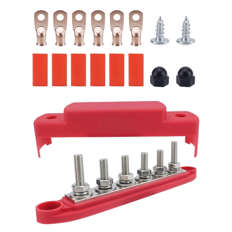 Busbar Power Distribution Module With Terminals For Vehicle Electrical Systems DropShipping