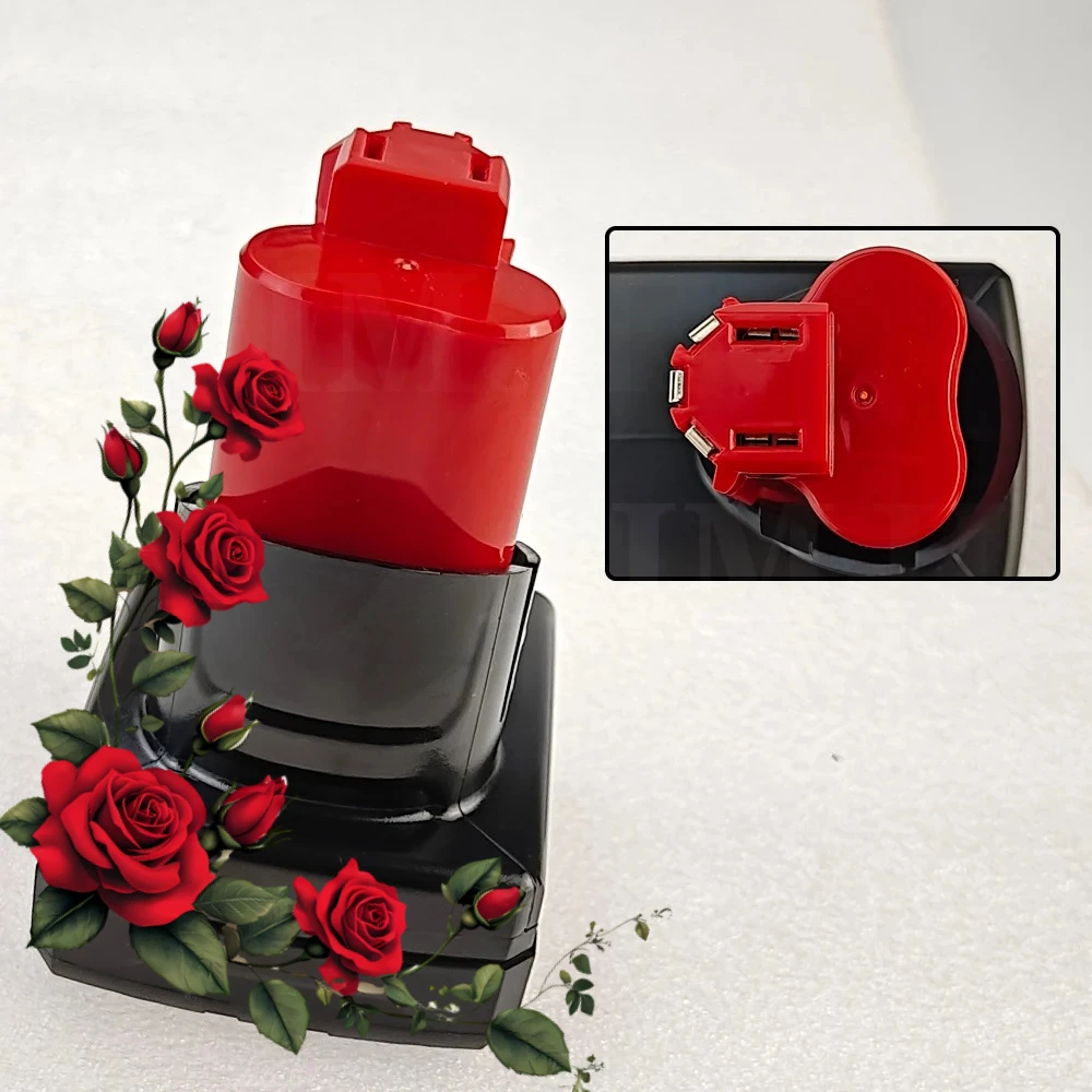 4.8Ah For Milwaukee M12 Battery 12V Rechargeable Battery For Milwaukee M12 Tool 48-11-2402 48-11-2411