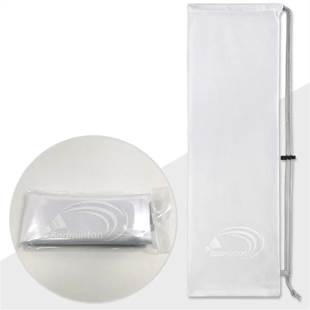 

Карман на шнурке, чехол для ракетки для бадминтона, фланелевой чехол, большая вместительная сумка для хранения бадминтона, толщина 23 см x 72 см