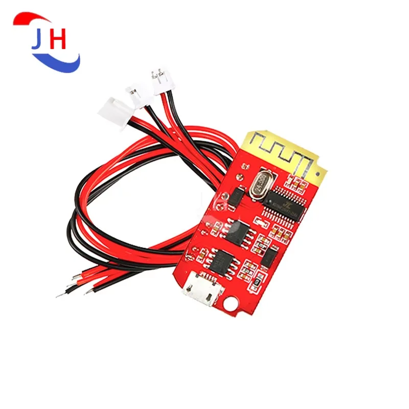 1PCS CT14 USB Mini 4.2 stereo Bluetooth power amplifier board audio module class F 5W + 5W DIY modified speaker with charging