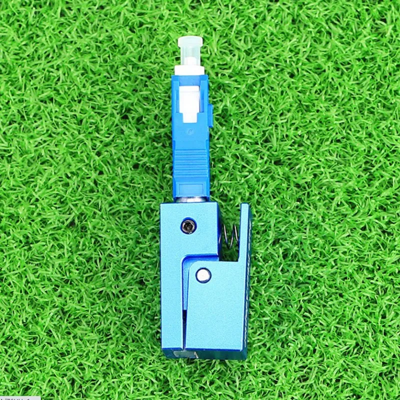 Fiber Optic Adapter Square Type Bare Fiber Adapter SC/UPC Square FTTH Optical Tools Bare Fiber Optic Adapter