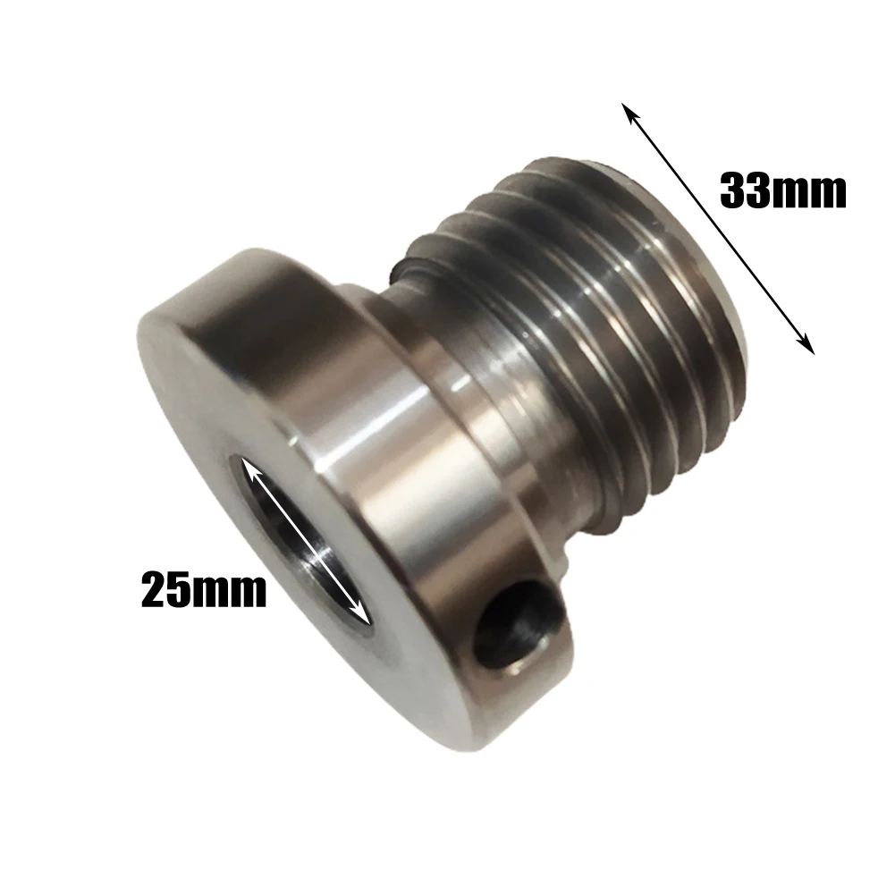 Wood Lathe Chuck Adapter Screw Thread Spindle Adapter For Wood Turning Lathe 25 To 18mm  33 To 18mm 33 To 25mm Woodworking