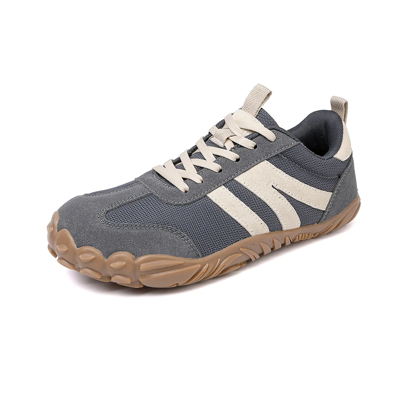Herren Weitzehe-Freizeitschuhe Atmungsaktive Mesh-Trainingsschuhe Damen Leichte Rutschfeste Sportschuhe Zero Drop Fünf-Zehen-Schuhe