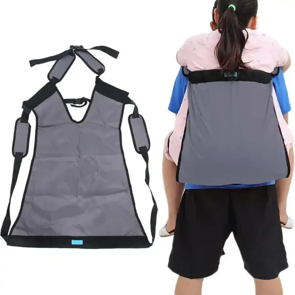 

2 Sizes Patient Lift Sling Carrier Disabled Elderly Strap Up Down Stairs to Wheelchair Moving Transfer Belt for Elderly People