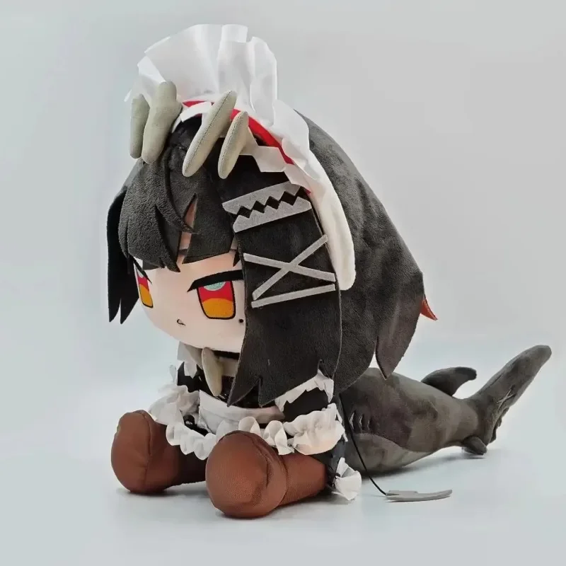30 CM Anime Zenless Zone Zero ZZZ Ellen Joe Cosplay Soft Sitting Posture Dress up stuffed animals for children's collection gift