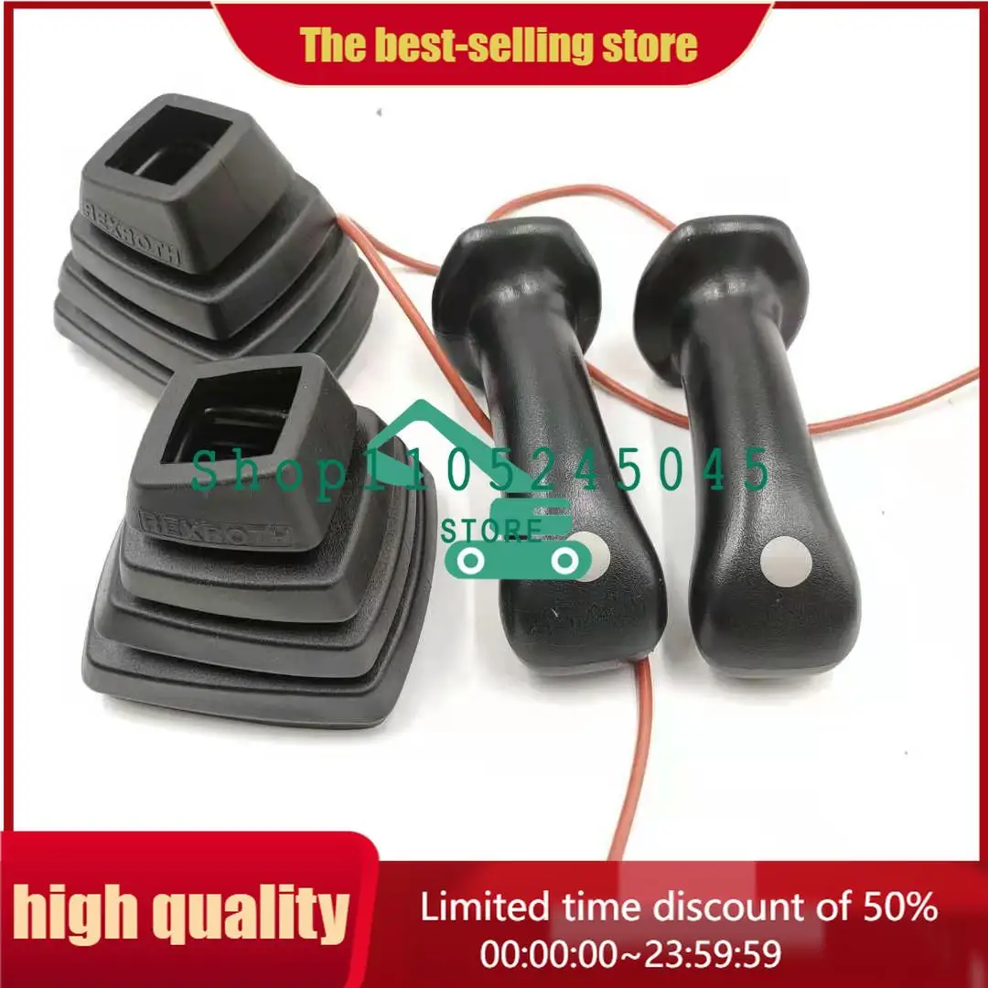 free shipping Mini Excavator Parts Revo 55 60 65 75-8 80 Rexroth joystick handle glue