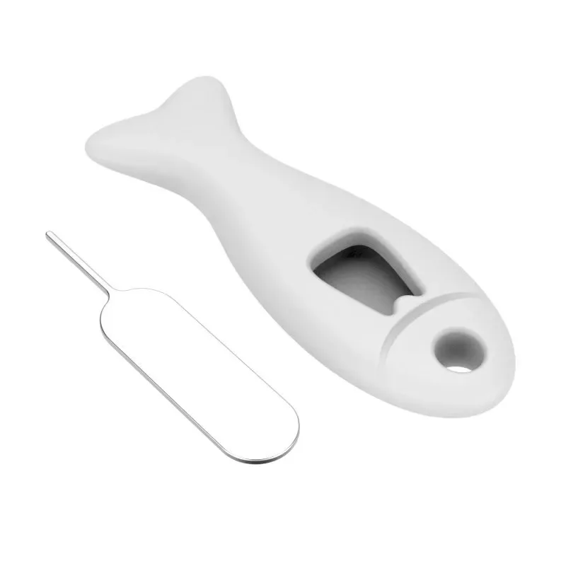 2PCS For Apple Phone Card Retrieval Needle Anti Loss Protective Cover Top Card Retrieval Needle Creative Portable Card