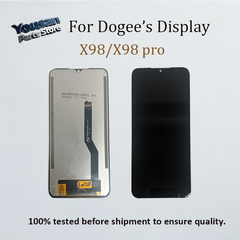 Mobile Phone Original Display For DOOGEE X98 LCD Display Screen + Touch Panel Digitizer For DOOGEE X98 Pro LCD Display Assembly