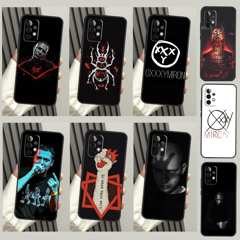 Russian rapper Oxxxymiron Case For Samsung Galaxy A54 A34 A52 A21S A12 A22 A32 A14 A13 A23 A33 A53 A73 A51 A71 Cover