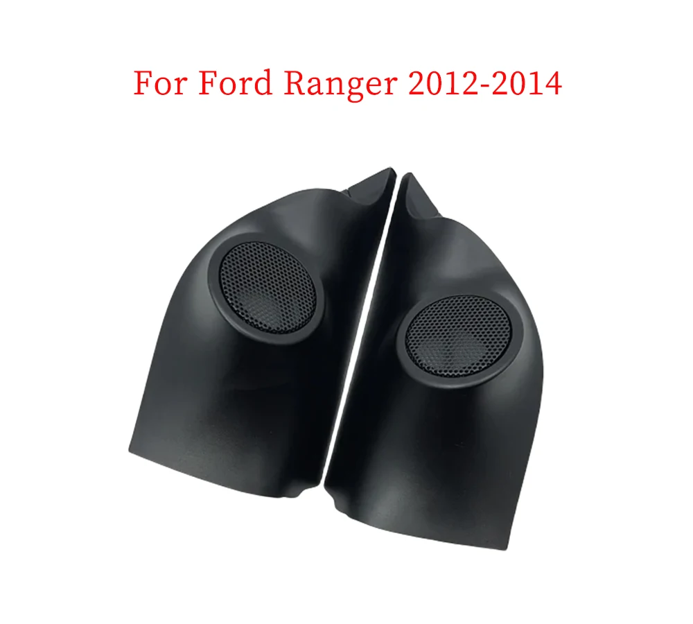 2PCS For Ford Ranger 2012-2014 Car Tweeter Refitting Audio Door Angle Gum Speaker Cover Boxes Mounts