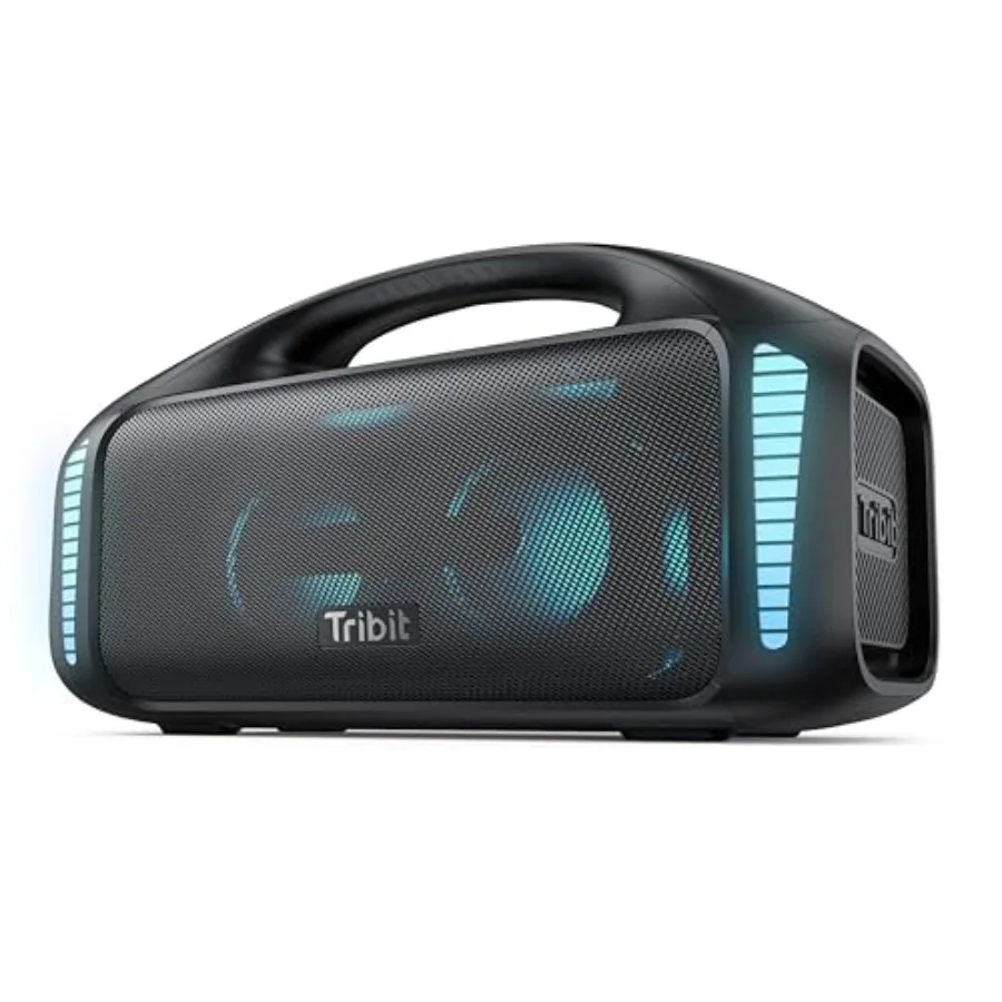 

StormBox Blast Portable Bluetooth Speaker, 140W Peak 90W Loud Stereo Sound with 30H Playtime, IPX7 Waterproof, LED Light, Wirel