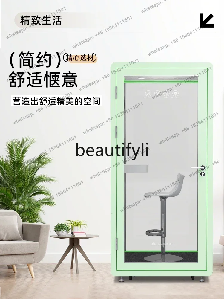 

yj9 Camera insonorizzata Studio di registrazione mobile domestico Cabina telefonica per ufficio Sala insonorizzata Sala pianofor